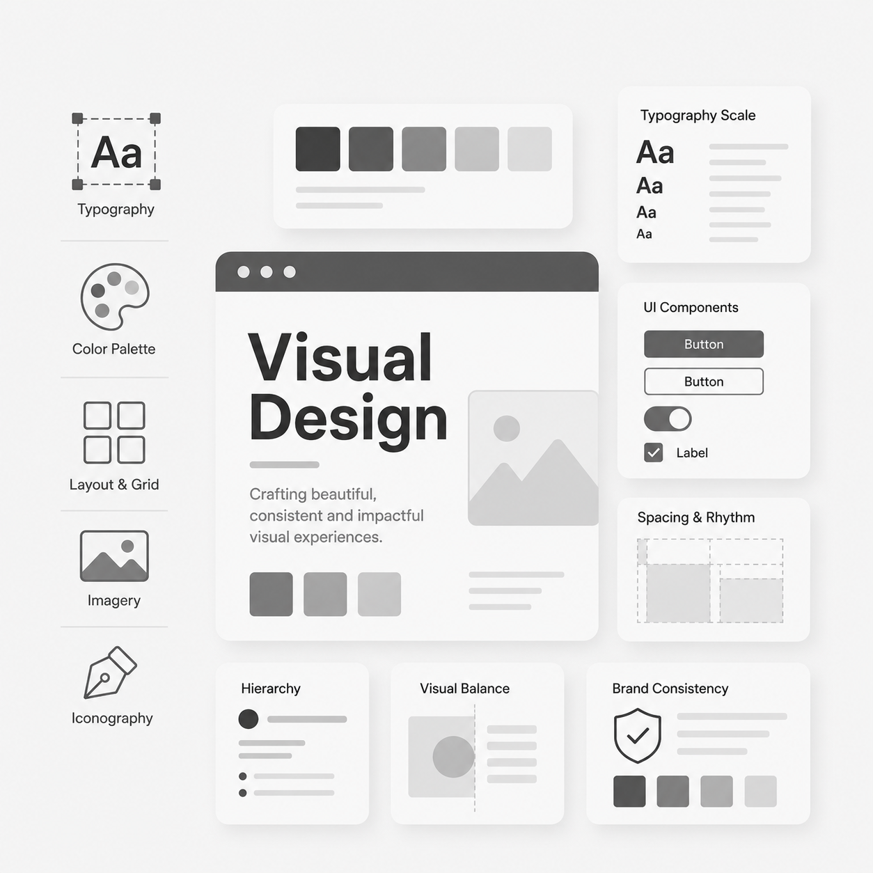 Visual Design service illustration